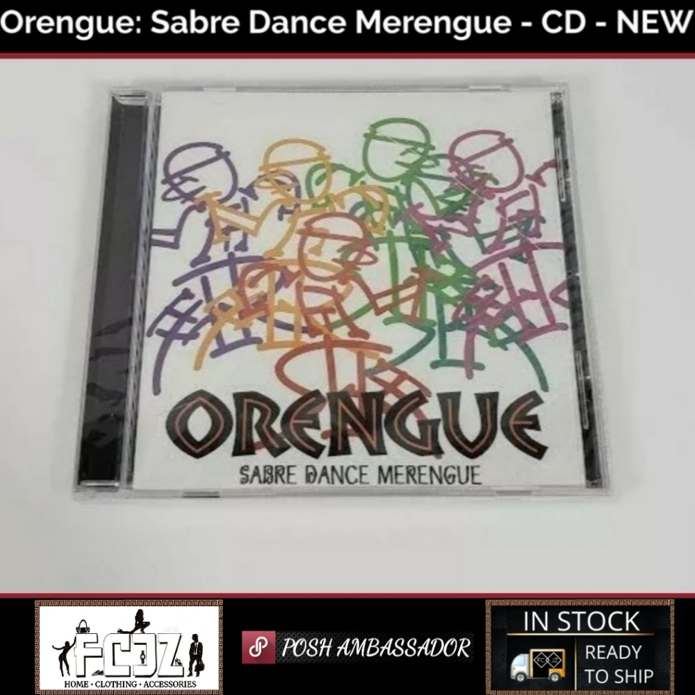 Orengue: Sabre Dance Merengue CD - NEW - SEALED - READY TO SHIP